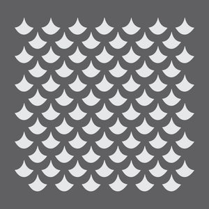 Dragon Scales Mini Craft Stencil