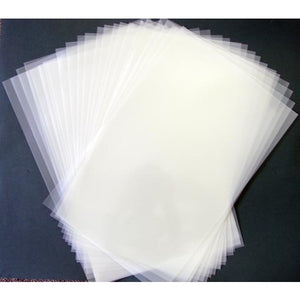 Blank Mylar Low Tack Adhesive Backed Stencil 4 mil Sheets