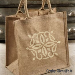 Jute bag stencils online