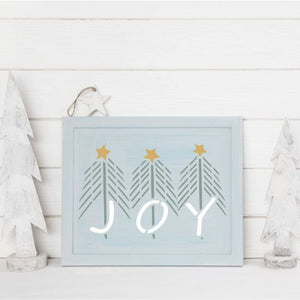 Holiday Pine Craft Stencil