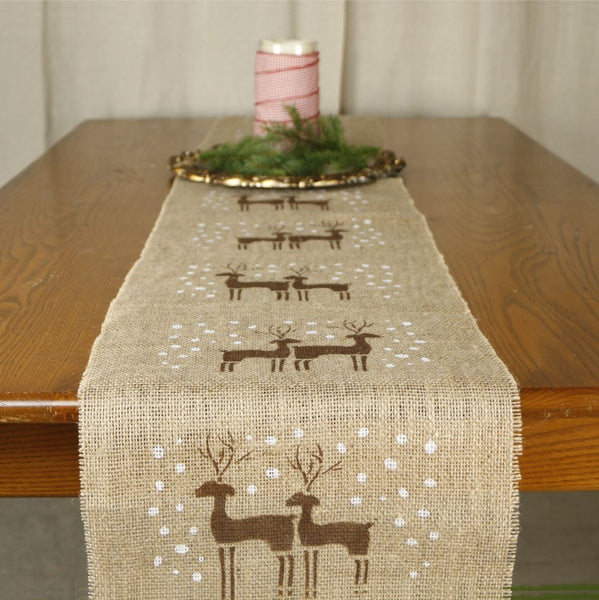 Reindeer Burlap Runner Project Kit