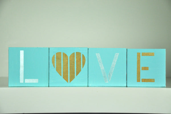 L is for Love Craft Stencil