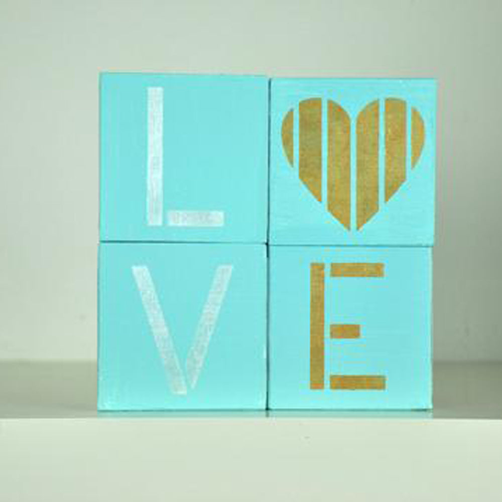 L is for Love Craft Stencil