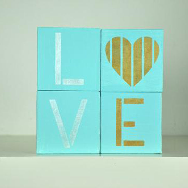 L is for Love Craft Stencil