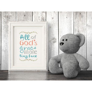 God's Grace Craft Stencil