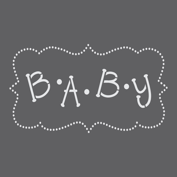 Baby Craft Stencil