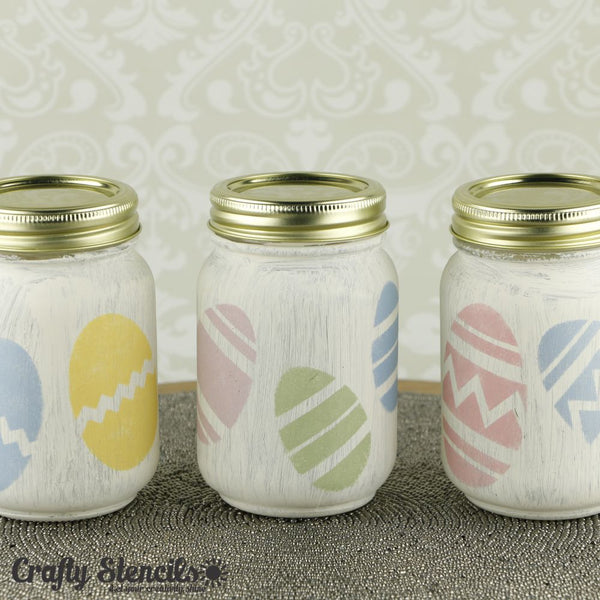 Easter Eggs Craft Stencil