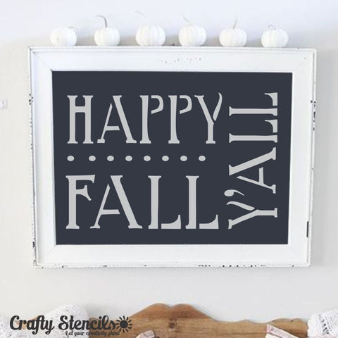 Fall Thanksgiving Adhesive Stencils – Northwest Crafts and Decor LLC