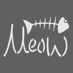 Meow Craft Stencil