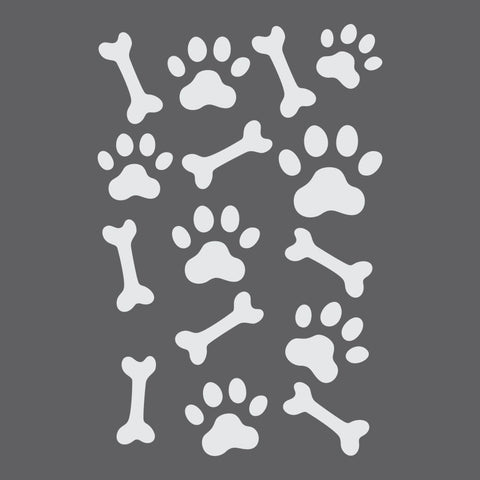 Dog Bones Craft Stencil