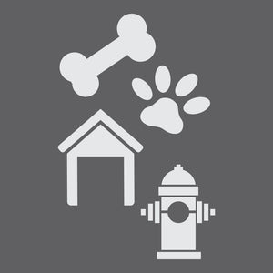 Dog's Life Craft Stencil