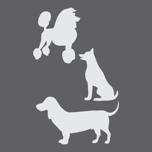 Dogs Craft Stencil