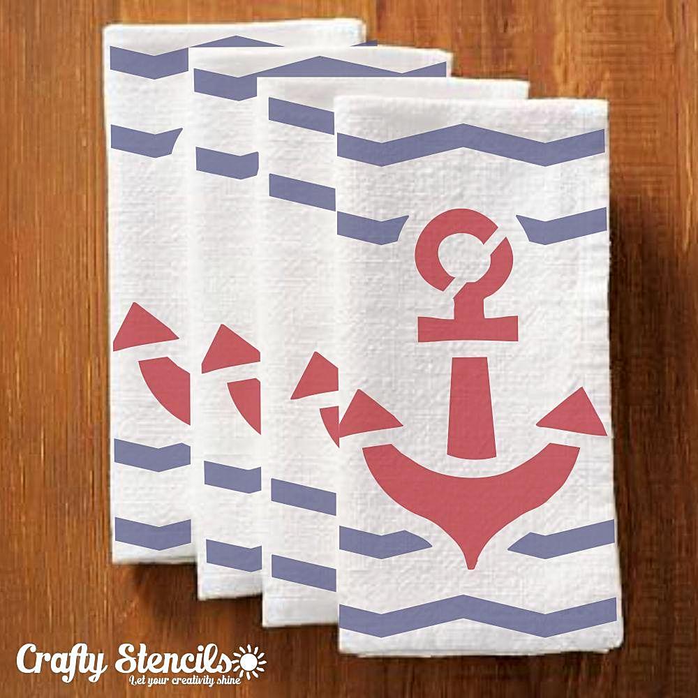 Anchor Craft Stencil