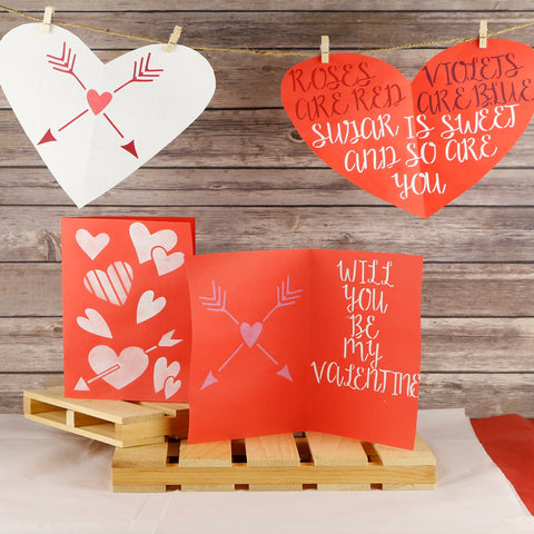 Love Craft Stencil 3pc