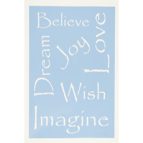 Heavenly Skies Craft Stencil 3pc