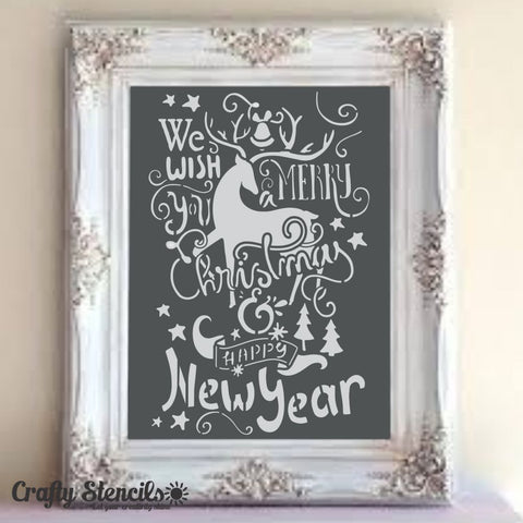 Christmas Stencils for All Artists Crafters Makers