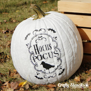 Hocus Pocus Halloween Craft Stencil
