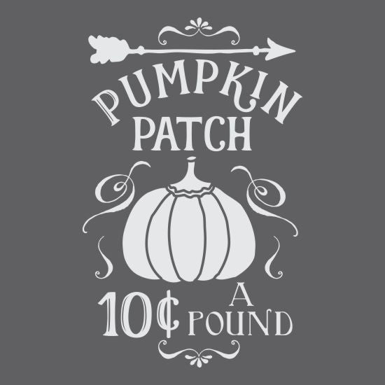 Pumpkin Patch Halloween Craft Stencil