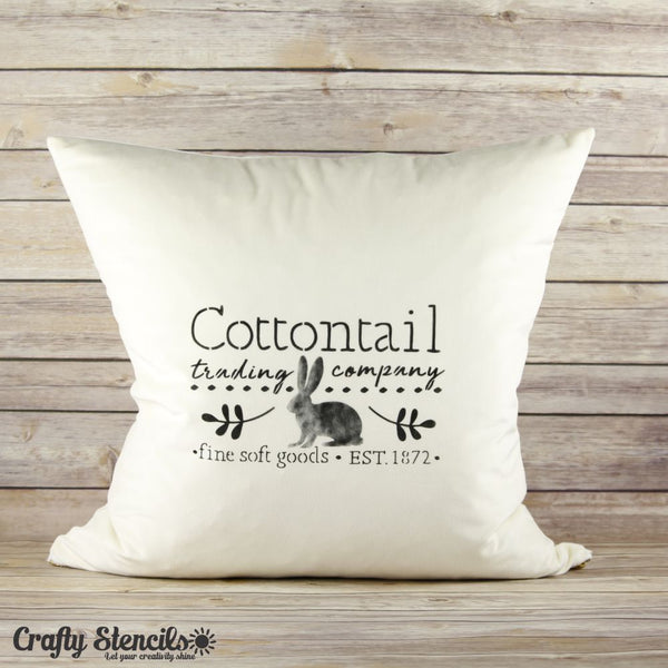 Cottontail Trading Craft Stencil