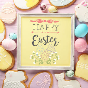 Happy Easter Craft Stencil