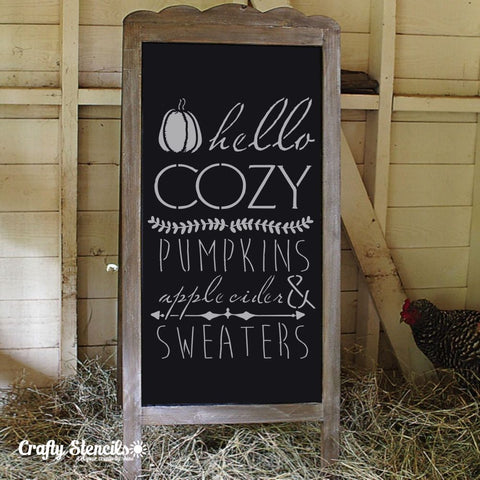 DIY Fall Chalkboard Pumpkin Sign - Oh, YES please!!! — This New