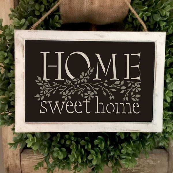 Home Sweet Home Craft Stencil