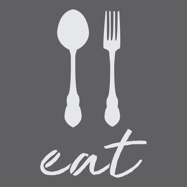 Eat! Craft Stencil
