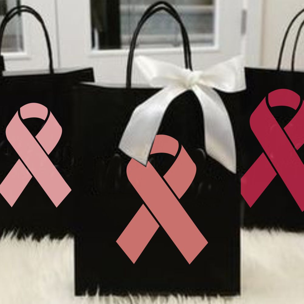 24 Pack Breast Cancer Awareness Bags Pink Ribbon Paper Bag Breast Cancer  Gift Bag with Handle Faith Courage Hope Treat Bags for Breast Cancer  Awareness Charity Theme Party Favor Supplies  Amazonin