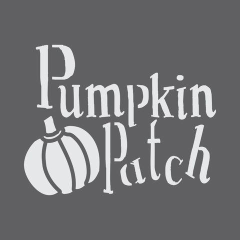 Pumpkin Patch Craft Stencil