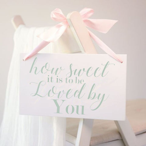 How Sweet It Is Wedding Sign Stencil