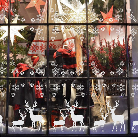 Christmas Stencils – Snow Windows