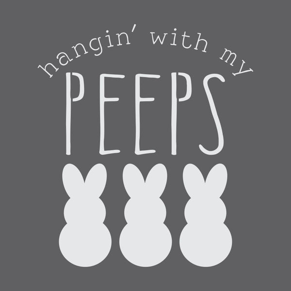 Hangin' With My Peeps Craft Stencil