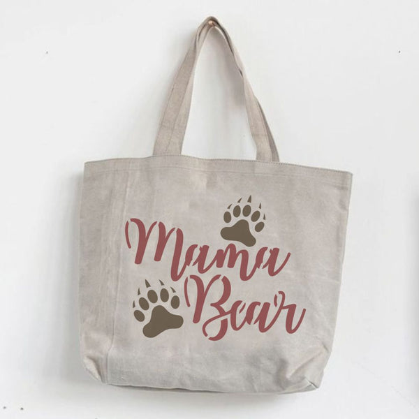 Mama Bear Craft Stencil