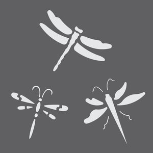 Dragonflies Mini Craft Stencil