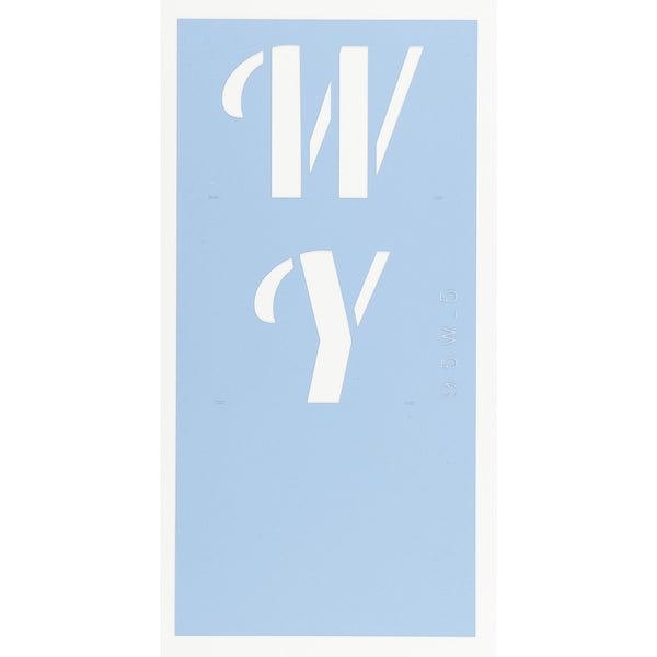 Lobster Letter Stencil Set