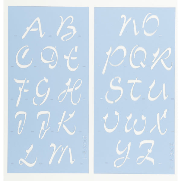 Airfoil Letter & Number Stencil Set