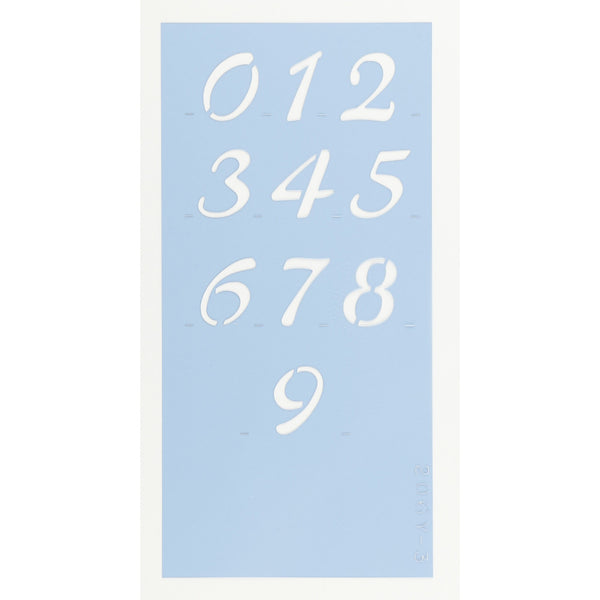 Airfoil Letter & Number Stencil Set