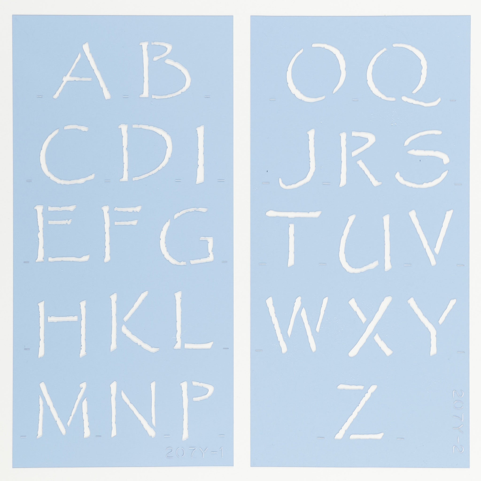 Papyrus Letter & Number Stencil Set