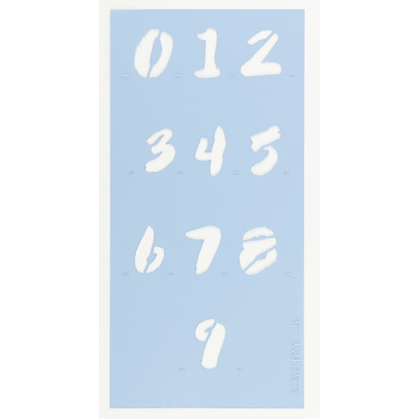 Dahling Letter & Number Stencil Set