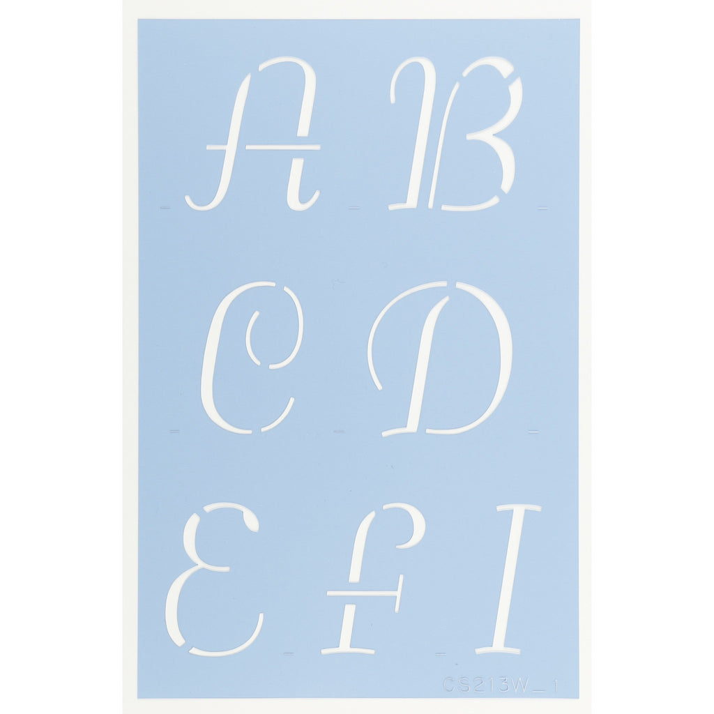 Free Printable Alphabet Stencils Templates