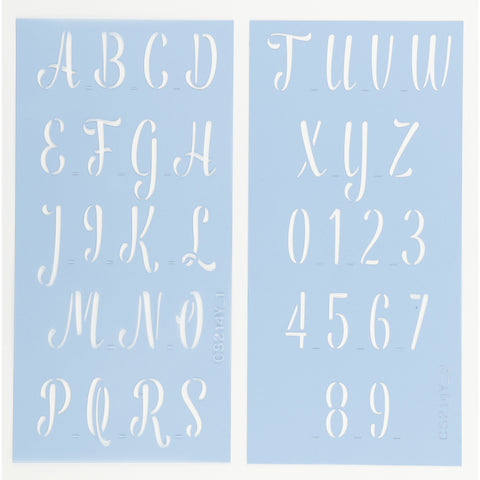 Alphabet Stencils