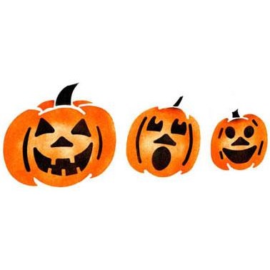 Jack 'O lantern's Craft Stencil