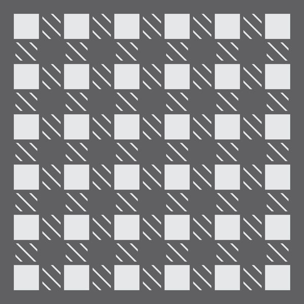 Buffalo Plaid Mini Craft Stencil