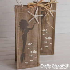 Mermaid Craft Stencils