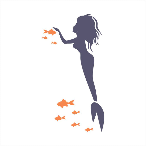 Mermaid Craft Stencils