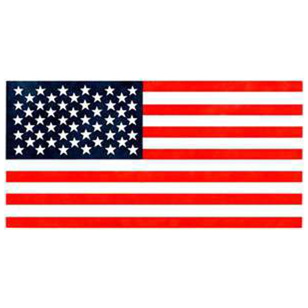 Large American Flag Craft Stencil